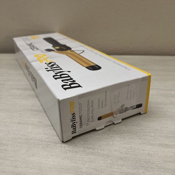 Babyliss Pro CT100SN Ceramic Tools 1” Inch Professional Curling Iron NEW IN BOX! - Picture 5 of 6